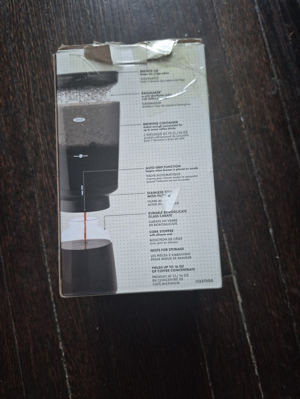 OXO Compact Cold Brew Coffee Maker Complete  Open Box.... - Picture 5 of 11